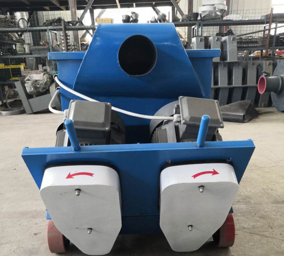 Iron sheet surface shot blasting machine 