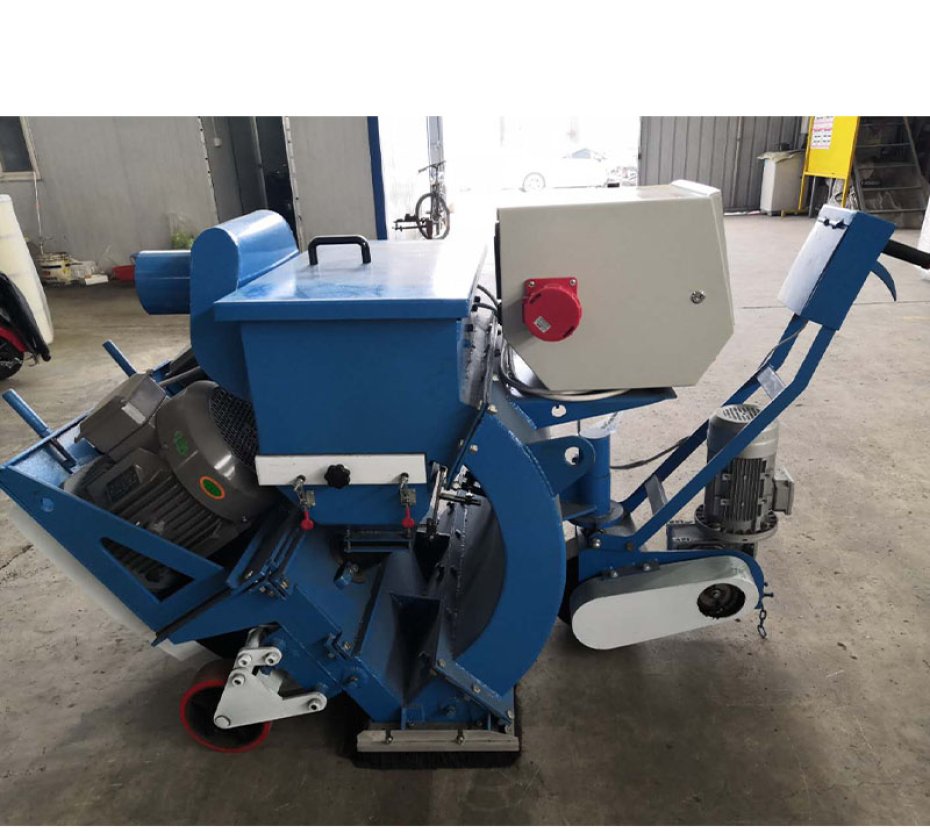 Bridge concrete roughness shot blasting machine 