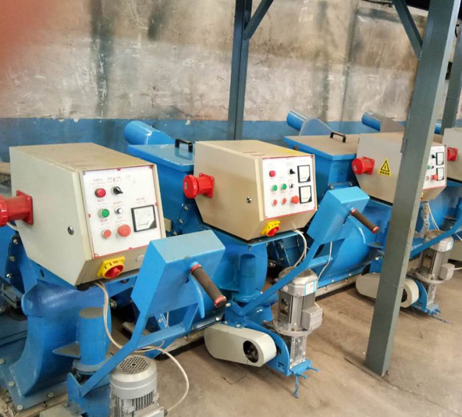 Bridge concrete roughness shot blasting machine 