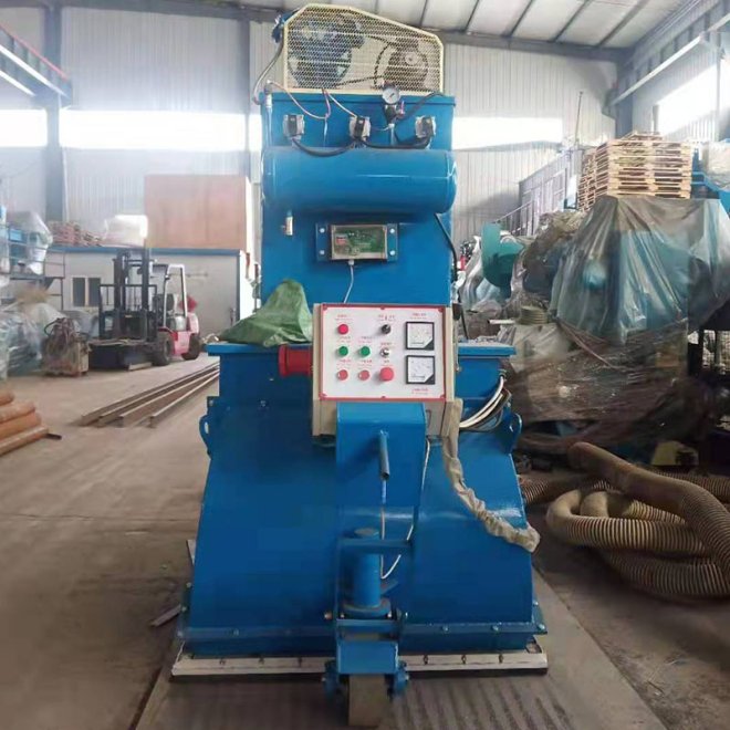 NEW R&D RQ1100( Integrated (main shot blasting machine and dust collector Assembled together)