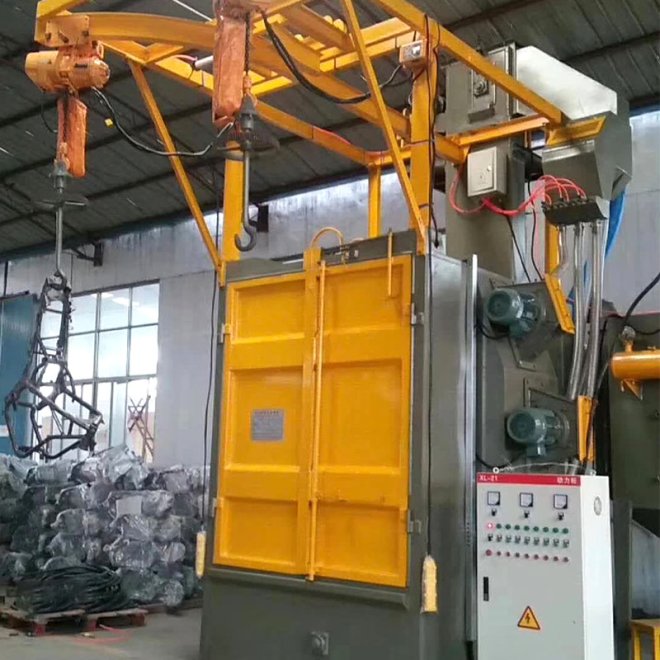 Q37 hook type shot blasting machine