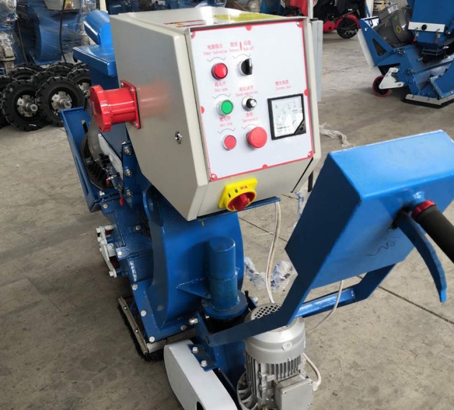 Iron sheet surface shot blasting machine 